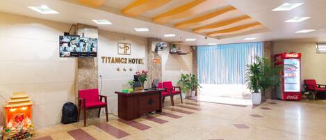 Sala de estar en el lobby