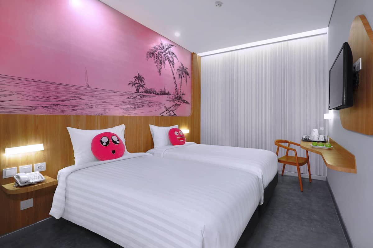 1 habitación y ropa de cama hipoalergénica