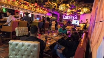 Breakfast, lunch and dinner served