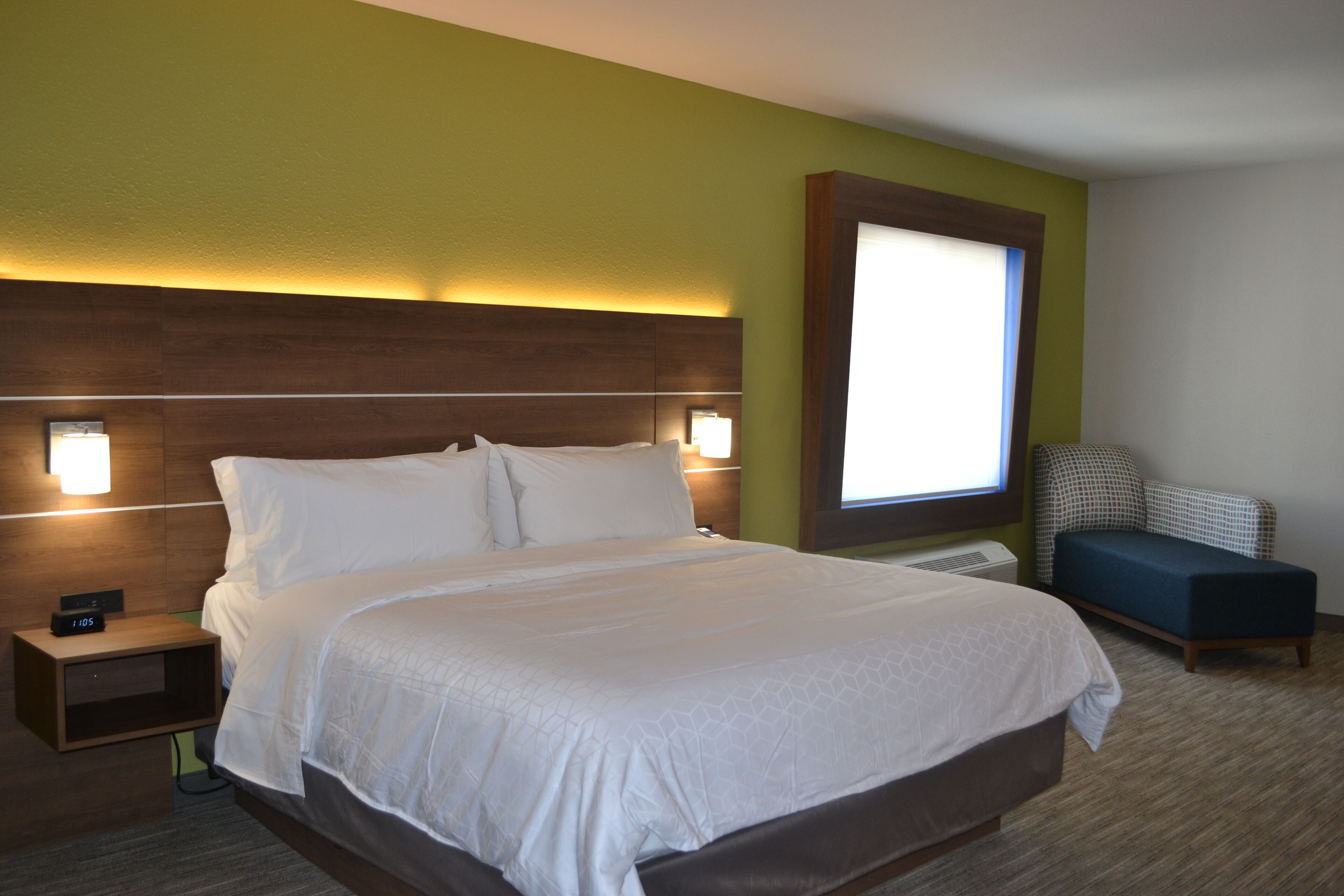 premium bedding, memory-foam beds, in-room safe, desk