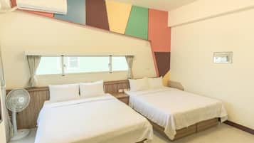 Quadruple Room, Balcony | Desk, free WiFi
