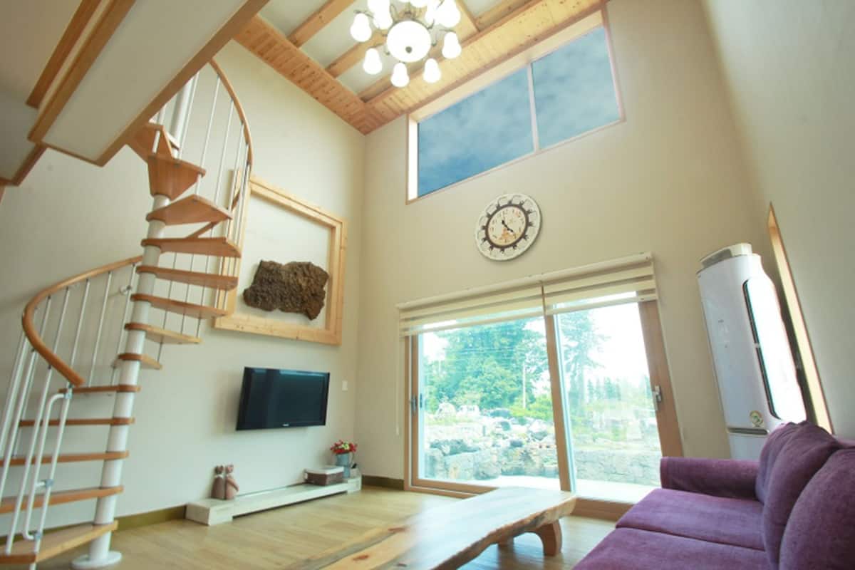 Room (Duplex, 45PY) | Living area | LED TV