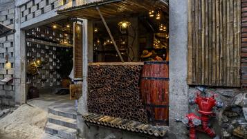 Entrada de la propiedad