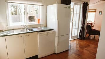 Classic Villa, 2 Bedrooms, 2 Bathrooms | Private kitchen | Mini-fridge, microwave, electric kettle, toaster