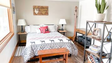 1 soverom, safe på rommet, wi-fi (inkludert) og sengetøy