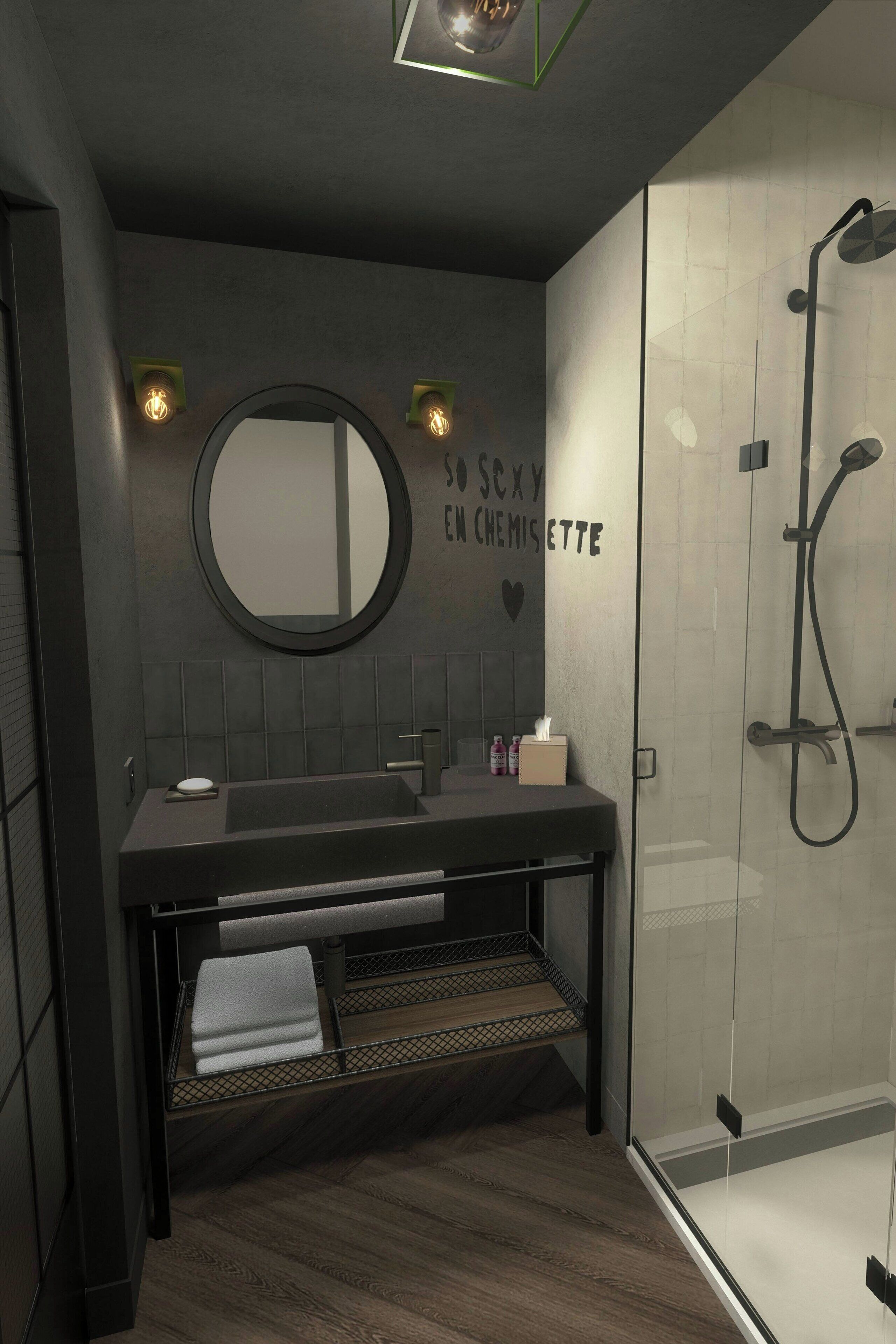 room, 1 queen bed | bathroom | shower, free toiletries, hair dryer, towels