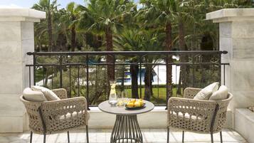 Uitzicht vanuit de kamer