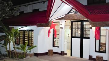 Front of property - evening/night