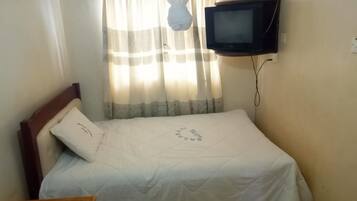 Desk, iron/ironing board, free WiFi, bed sheets