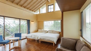客房, 非吸煙房, 海景 (Blue, with Deck, 1-3 Guests) | 獨特裝潢、布置獨特、書桌、免費無線上網