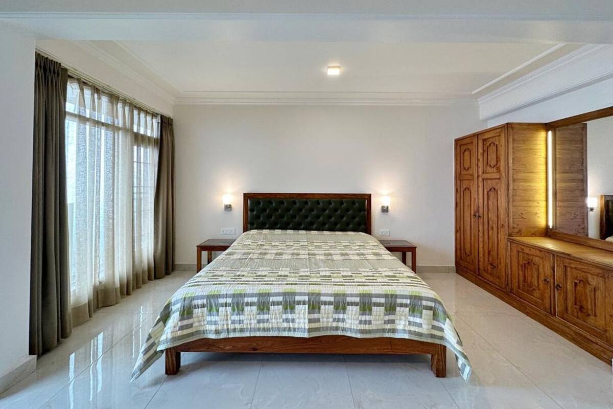 Premium kamer | Lakens van Egyptisch katoen, luxe beddengoed, Select Comfort-bedden