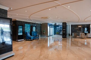 Sala de estar en el lobby