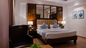 Grand Double Room | Frette Italian sheets, premium bedding, soundproofing