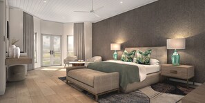 Manor Deluxe Andre | 1 bedroom, minibar, in-room safe, individually decorated