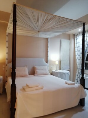 5 camere, una cassaforte in camera, lenzuola