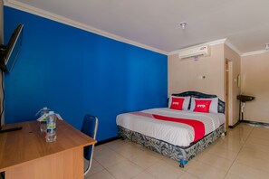 Deluxe Double Room | Meja, kalis bunyi, Wi-fi percuma, cadar katil 