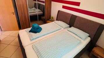 3 Schlafzimmer, Zimmersafe, Reisekinderbett, WLAN