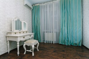Departamento, 1 habitación | Tabla de planchar con plancha, wifi gratis y ropa de cama 