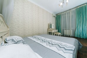 Departamento, 1 habitación | Tabla de planchar con plancha, wifi gratis y ropa de cama 