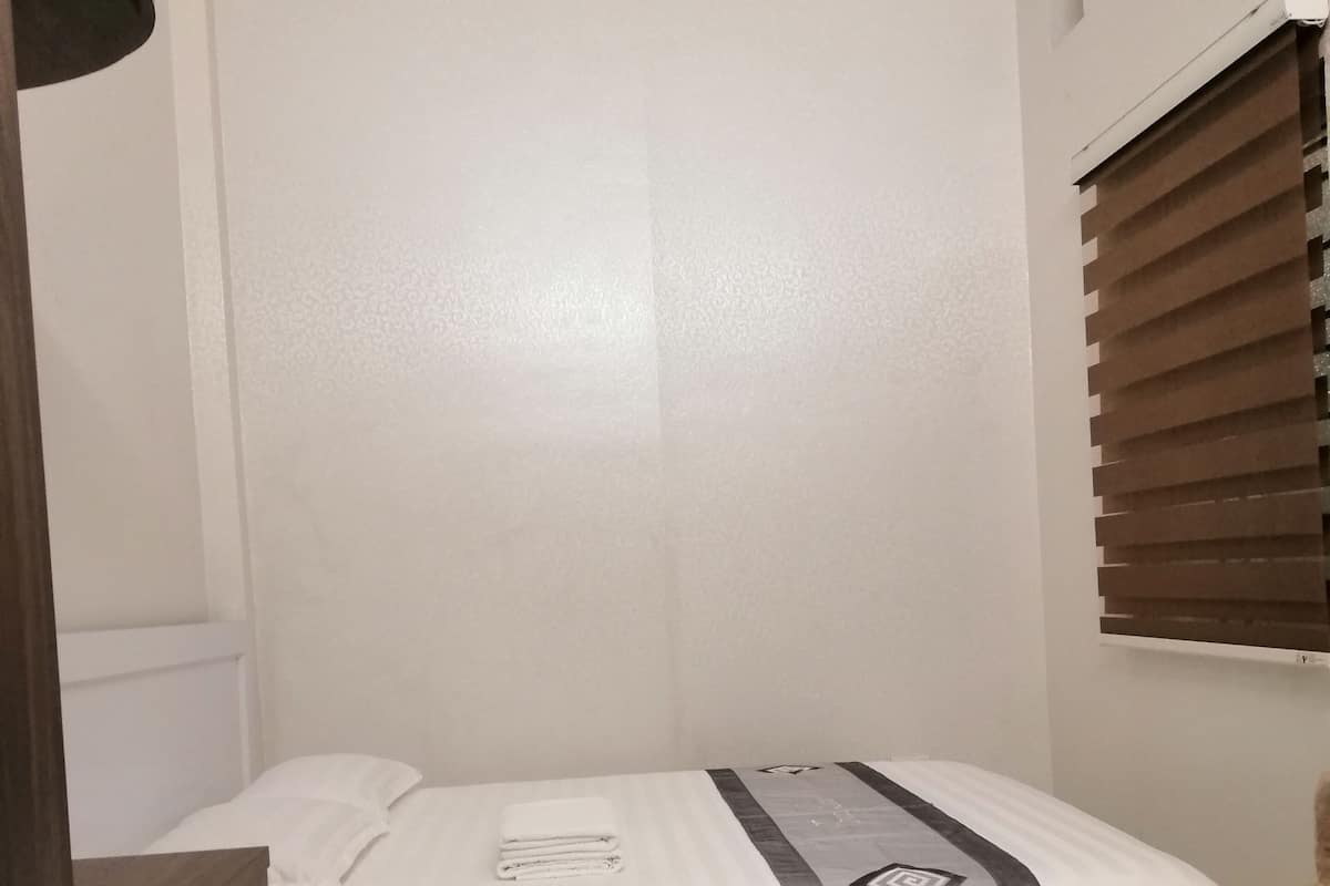 Basic Double Room | Down duvets, memory-foam beds, desk, laptop workspace