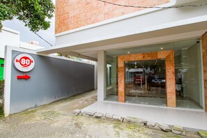 Entrada de la propiedad