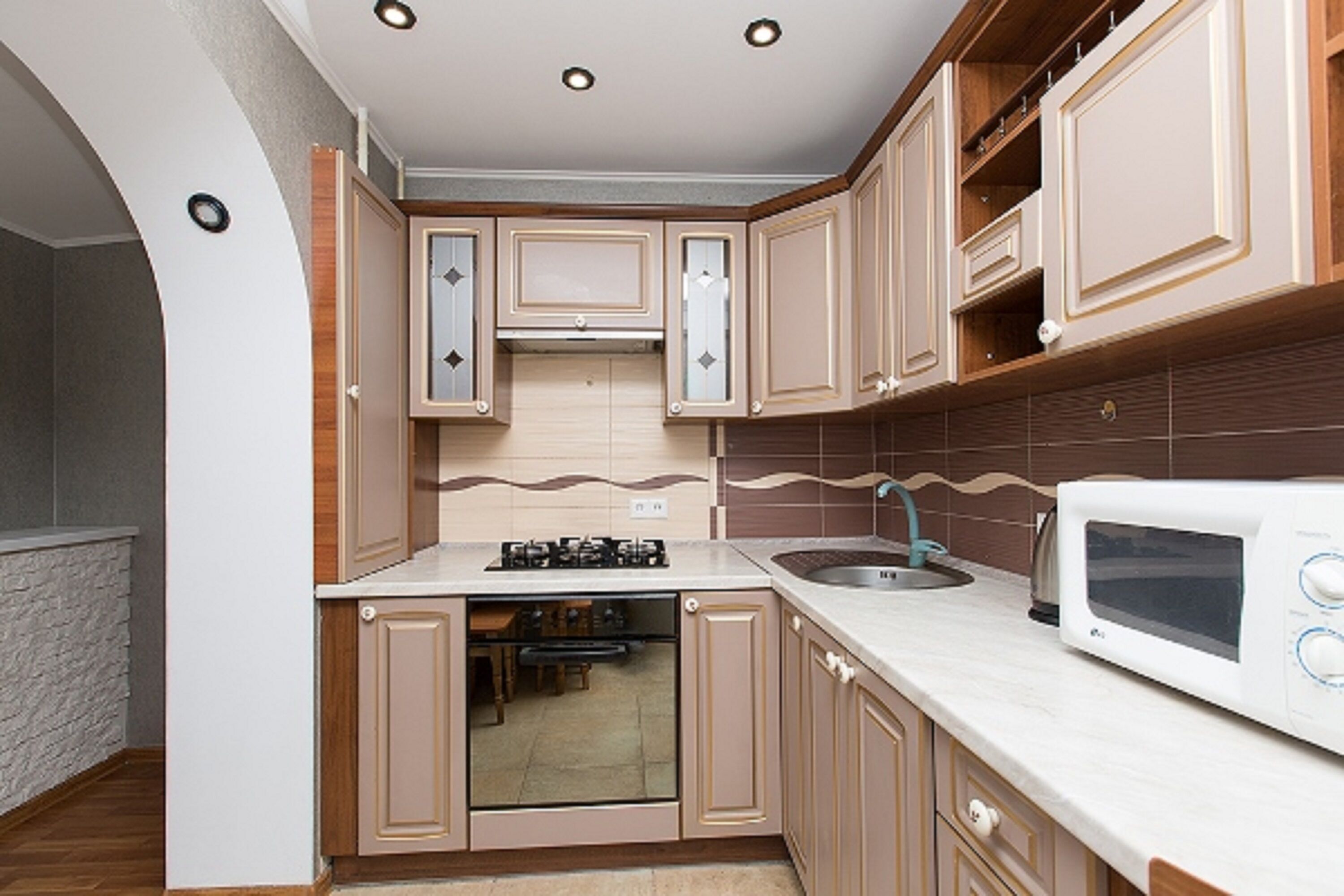 Apartment, 1 Bedroom | Private kitchen | Fridge, microwave, stovetop, cookware/dishes/utensils