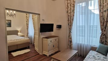 Klassieke suite (3) | 1 slaapkamer, luxe beddengoed, een kluis op de kamer