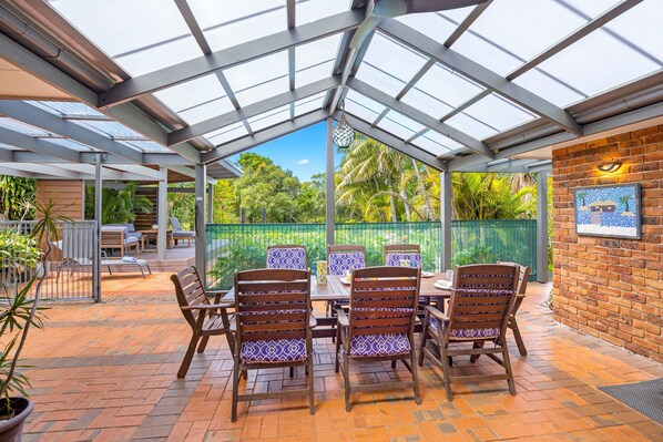 Restaurante al aire libre
