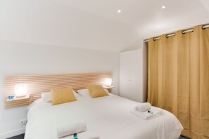 1 Schlafzimmer, schallisolierte Zimmer, WLAN, Bettwäsche