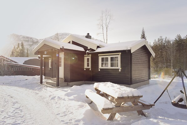 Façade de l’hébergement