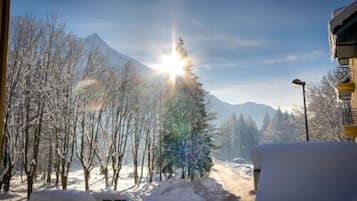 Vue sur les montagnes