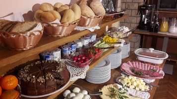 Petit déjeuner buffet
