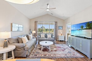 Televisión y reproductor de DVD 