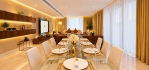 Suite presidencial | Zona de menjador de l'habitació