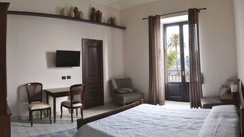 Deluxe Room, Balcony, Sea View | Minibar, desk, soundproofing, free WiFi