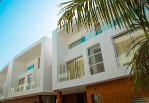 Fassade der Unterkunft