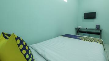 Economy-Einzelzimmer | Schreibtisch, BettwÀsche