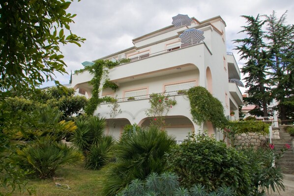 Fassade der Unterkunft