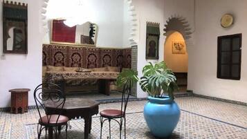 Lobby sitting area