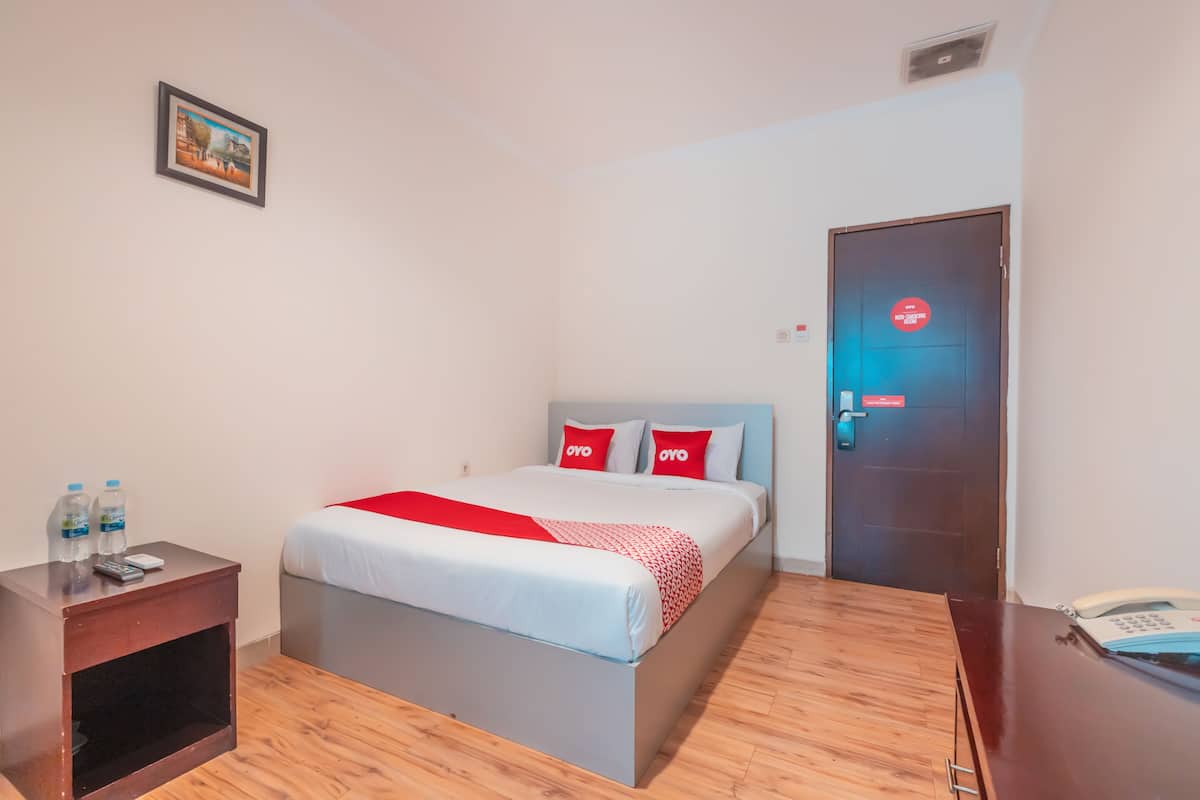 Standaard tweepersoonskamer | 1 slaapkamer, een bureau, gratis wifi, beddengoed