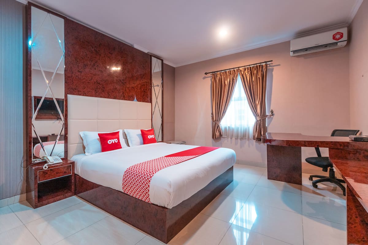 Deluxe suite | 1 slaapkamer, een bureau, gratis wifi, beddengoed