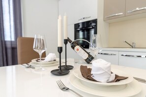 Villa - 1 soveværelse | Spisning på værelset