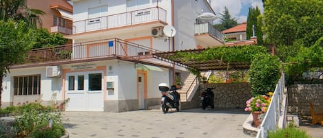 Fassade der Unterkunft
