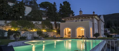 Front of property - evening/night