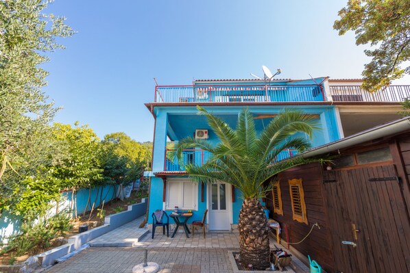 Fassade der Unterkunft