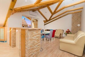 Apartment, 2 Bedrooms (2) | Living area - Apartments Sare (Crikvenica)