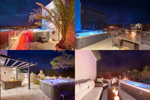 Bathtub spa outdoor