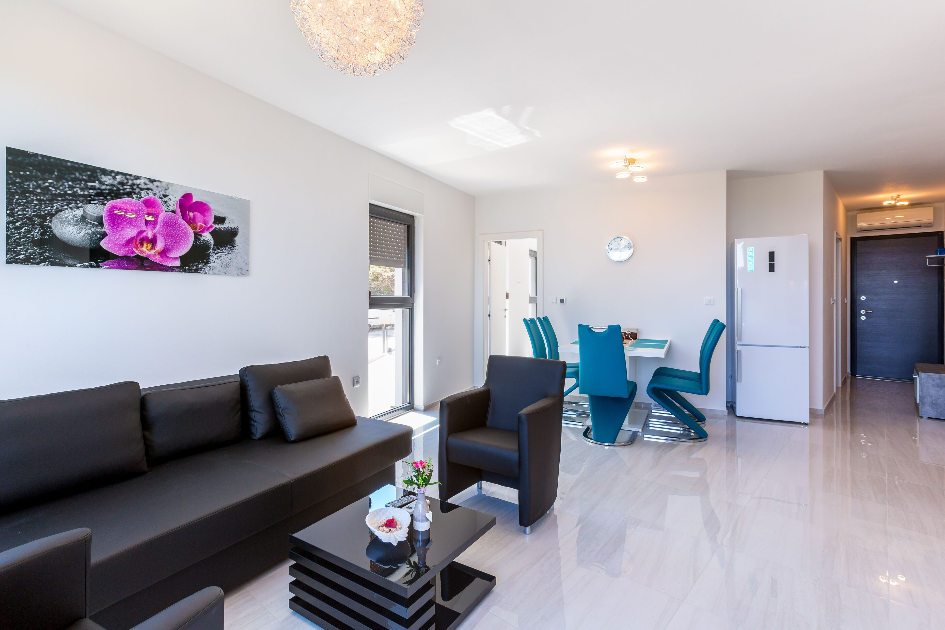 Apartment, 2 Bedrooms (2) | Living area | 50-inch flat-screen TV with satellite channels, TV