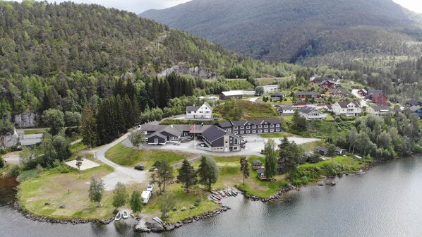 منظر من الجو على ارتفاع عالٍ