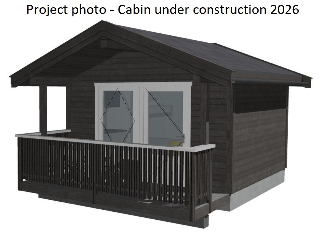 Basic Cabin, 1 Bedroom, Shared Bathroom | Individually decorated, individually furnished, iron/ironing board